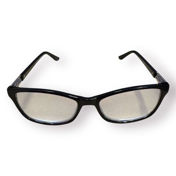 Foster Grant Coloread Black Frames Jules Women's‎ Reading Glasses 52-16-135mm - Picture 1 of 7